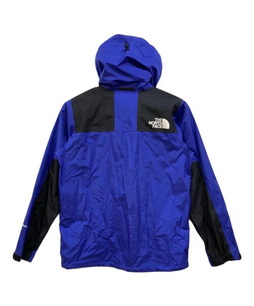 THE NORTH FACE（ザ ノース フェイス）THE NORTH FACE (ザ ノース フェイス) マウンテンパーカー マウンテンレインテックスジャケット ブラック×ブルー サイズ:XLの古着・服飾アイテム