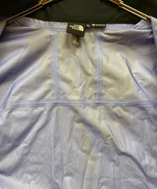 THE NORTH FACE（ザ ノース フェイス）THE NORTH FACE (ザ ノース フェイス) マウンテンパーカー マウンテンレインテックスジャケット ブラック×ブルー サイズ:XLの古着・服飾アイテム