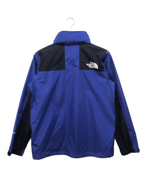 THE NORTH FACE（ザ ノース フェイス）THE NORTH FACE (ザ ノース フェイス) マウンテンパーカー マウンテンレインテックスジャケット ブラック×ブルー サイズ:XLの古着・服飾アイテム