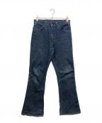 LEVI'Sリーバイス）の古着「66後期 646ベルボトムデニムパンツ」｜ブルー