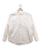 ULTERIORアルテリア）の古着「SILKY SOFT TWILL SHIRT」｜ホワイト