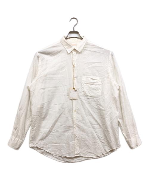 ULTERIOR（アルテリア）ULTERIOR (アルテリア) SILKY SOFT TWILL SHIRT ホワイト サイズ:4の古着・服飾アイテム