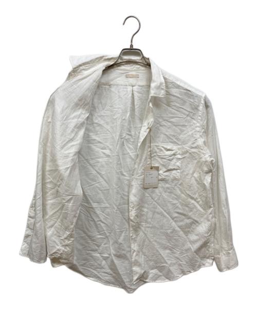 ULTERIOR（アルテリア）ULTERIOR (アルテリア) SILKY SOFT TWILL SHIRT ホワイト サイズ:4の古着・服飾アイテム