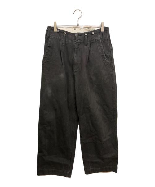 gurank（グランク）GURANK (グランク) Rope dyeing work pantsダイイングワークパンツ グレー サイズ:1の古着・服飾アイテム