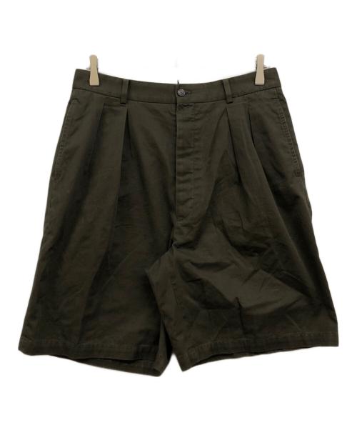 NEAT（ニート）NEAT (ニート) 2タックショーツ オリーブ サイズ:46の古着・服飾アイテム