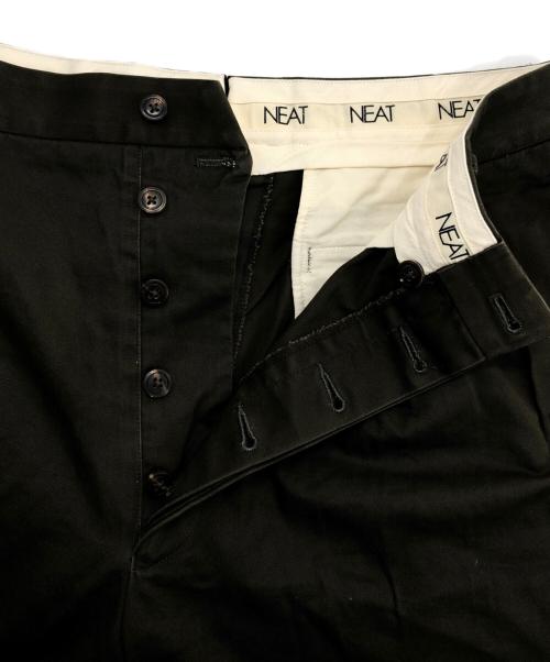 NEAT（ニート）NEAT (ニート) 2タックショーツ オリーブ サイズ:46の古着・服飾アイテム