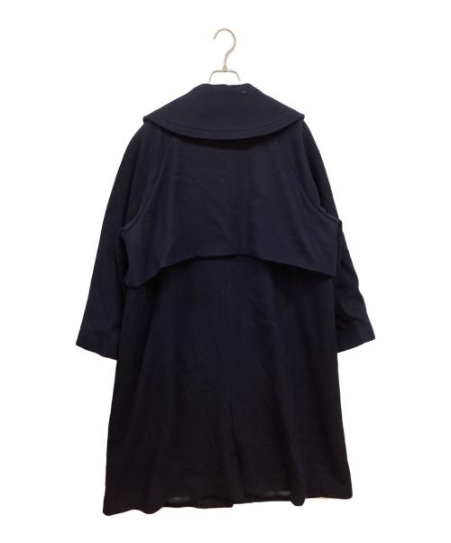 KUMIKYOKU（クミキョク）KUMIKYOKU (クミキョク) ライトビーバー トレンチライクコート ネイビー サイズ:17の古着・服飾アイテム