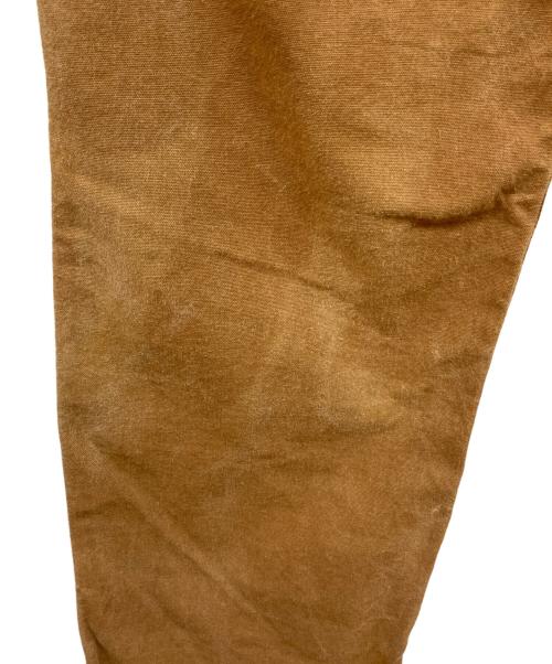 freewheelers（フリーホイーラーズ）FREEWHEELERS (フリーホイーラーズ) Derrickman Overalls Original Yarn Dyed Duck ブラウン サイズ:32×32の古着・服飾アイテム