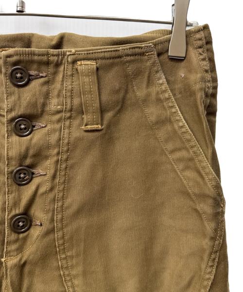 freewheelers（フリーホイーラーズ）FREEWHEELERS (フリーホイーラーズ) U.S NAVY スタイルウィンターデッキトラウザーズ ベージュ サイズ:30の古着・服飾アイテム