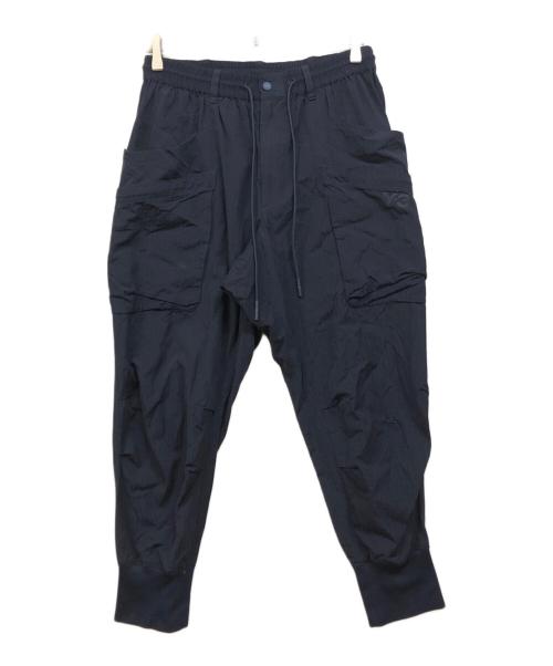 Y-3（ワイスリー）Y-3 (ワイスリー) CLASSIC LIGHT RIPSTOP UTILITY PANTS ネイビー×シルバー サイズ:Sの古着・服飾アイテム