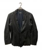 TORNADO MARTトルネードマート）の古着「ゴートウォッシュドレザージャケット」｜ブラック