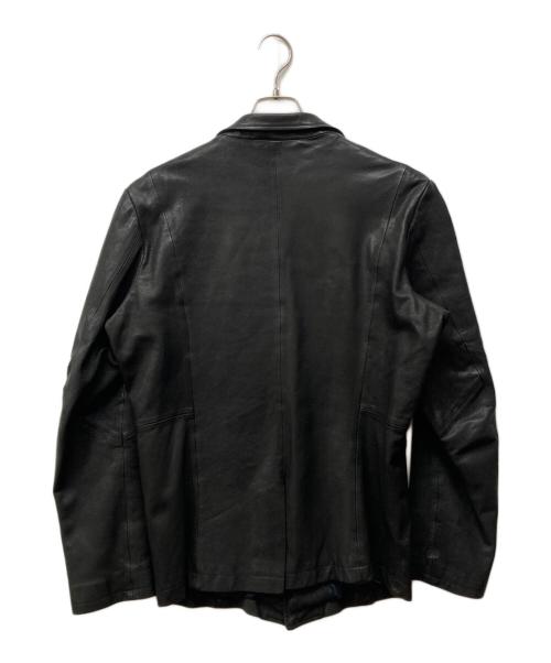 TORNADO MART（トルネードマート）TORNADO MART (トルネードマート) ゴートウォッシュドレザージャケット ブラック サイズ:ＬＬの古着・服飾アイテム