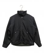 agnes b hommeアニエスベーオム）の古着「中綿スイングトップ」｜ブラック