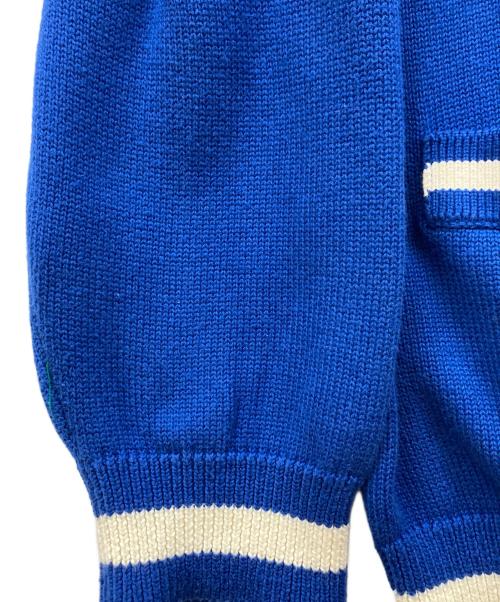 AVIREX（アヴィレックス）AVIREX (アヴィレックス) カーディガン ブルー サイズ:XLの古着・服飾アイテム