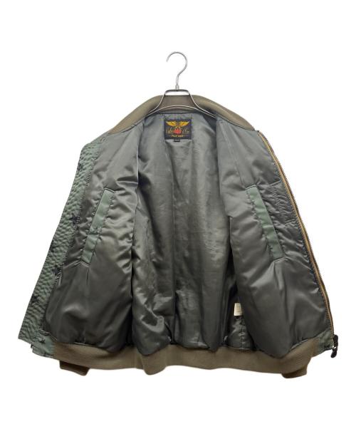 CALEE（キャリー）CALEE (キャリー) Allover star pattern MA-1 オリーブ サイズ:Mの古着・服飾アイテム