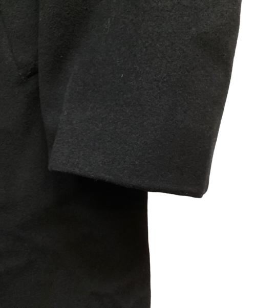 BROOKS BROTHERS（ブルックスブラザーズ）BROOKS BROTHERS (ブルックスブラザーズ) LORO PIANA (ロロピアーナ) ウールステンカラーコート ブラック サイズ:50Rの古着・服飾アイテム