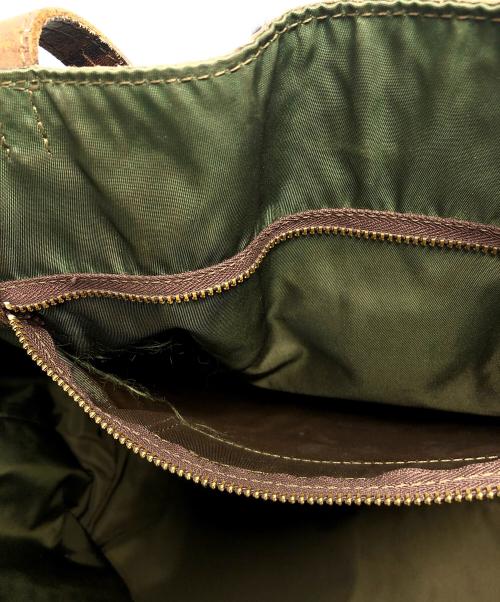 Felisi（フェリージ）Felisi (フェリージ) クロコ型押しレザートートバッグ ブラウンの古着・服飾アイテム