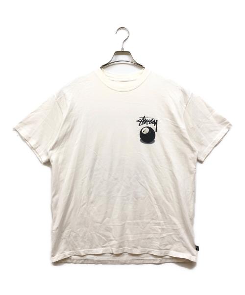 NIKE（ナイキ）NIKE (ナイキ) stussy (ステューシー) 8BALL TEE ホワイト サイズ:Lの古着・服飾アイテム