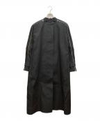 Ferragamoフェラガモ）の古着「ハイネックベルトウエストコート」｜ブラック