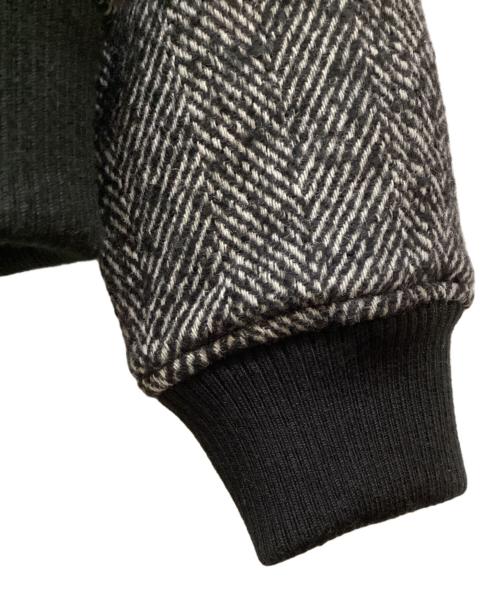 VANSON（バンソン）VANSON (バンソン) 417 by EDIFICE (417 バイ エディフィス) TWEED TEAM ツイードチームジャケット グレー サイズ:Ⅼ 未使用品の古着・服飾アイテム