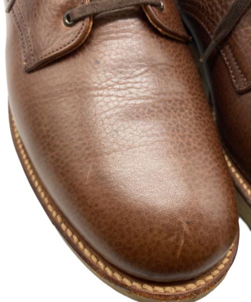 Alden（オールデン）Alden (オールデン) UNITED ARROWS (ユナイテッドアローズ) ミリタリーラスト グレインレザーシューズ ブラウン サイズ:81/2の古着・服飾アイテム