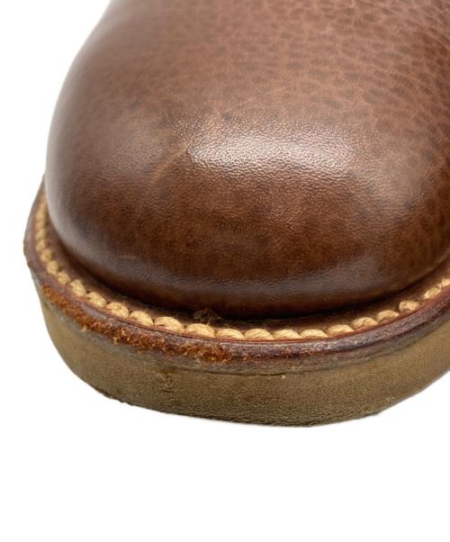 Alden（オールデン）Alden (オールデン) UNITED ARROWS (ユナイテッドアローズ) ミリタリーラスト グレインレザーシューズ ブラウン サイズ:81/2の古着・服飾アイテム