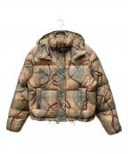 LAUREN RALPH LAURENローレンラルフローレン）の古着「馬具柄 ダウンジャケット」｜カーキ