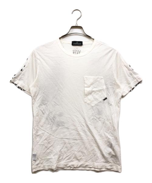 STONE ISLAND（ストーンアイランド）STONE ISLAND (ストーンアイランド) SHADOW PROJECT ポケットtシャツ ホワイト サイズ:Mの古着・服飾アイテム