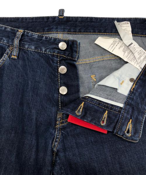 DSQUARED2（ディースクエアード）DSQUARED2 (ディースクエアード) SLIM JEAN インディゴ サイズ:50の古着・服飾アイテム