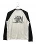 MONCLER (モンクレール) LONG SLEEVE T-SHIRT ブラック×ホワイト サイズ:L：15000円