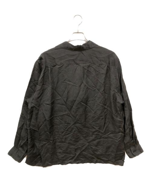 KAPTAIN SUNSHINE（キャプテンサンシャイン）KAPTAIN SUNSHINE (キャプテンサンシャイン) Open Collared Shirtオープンカラーシャツ グレー サイズ:38 未使用品の古着・服飾アイテム