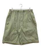 stussyステューシー）の古着「NYCO OVER SHORT」｜カーキ