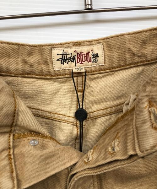 stussy（ステューシー）stussy (ステューシー) BIG OL' JEAN DENIM/ビッグオルジーンデニム ブラウン サイズ:28 未使用品の古着・服飾アイテム
