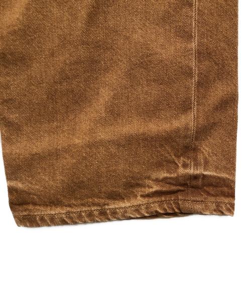 stussy（ステューシー）stussy (ステューシー) BIG OL' JEAN DENIM ブラウン サイズ:30の古着・服飾アイテム