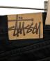 中古・古着 stussy (ステューシー) BIG OL' JEAN DENIM ブラック サイズ:28：20000円