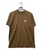 stussyステューシー）の古着「ロゴカットソー」｜ブラウン