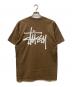 stussy (ステューシー) ロゴカットソー ブラウン サイズ:M：7000円