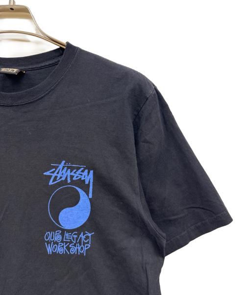 stussy（ステューシー）stussy (ステューシー) OUR LEGACY (アワーレガシー) ロゴカットソー ブラック サイズ:Sの古着・服飾アイテム