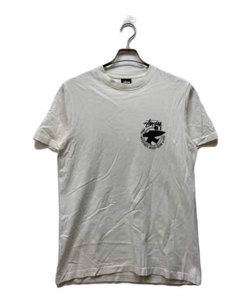 stussy（ステューシー）stussy (ステューシー) ビーチルーツピグメントダイドTシャツ ホワイト サイズ:Sの古着・服飾アイテム