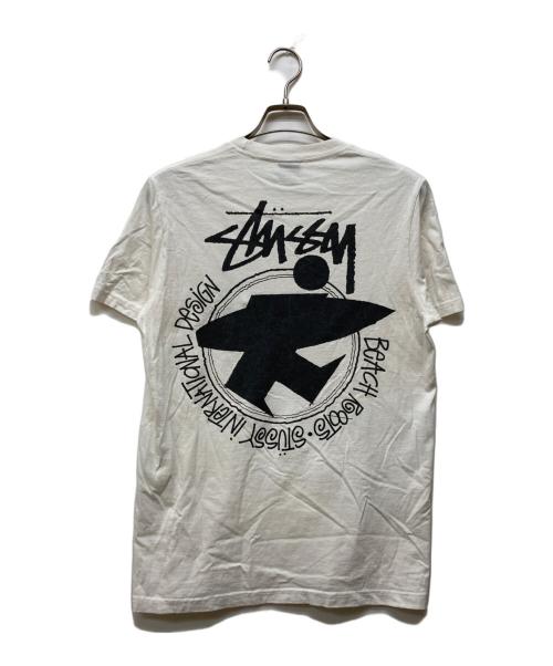stussy（ステューシー）stussy (ステューシー) ビーチルーツピグメントダイドTシャツ ホワイト サイズ:Sの古着・服飾アイテム