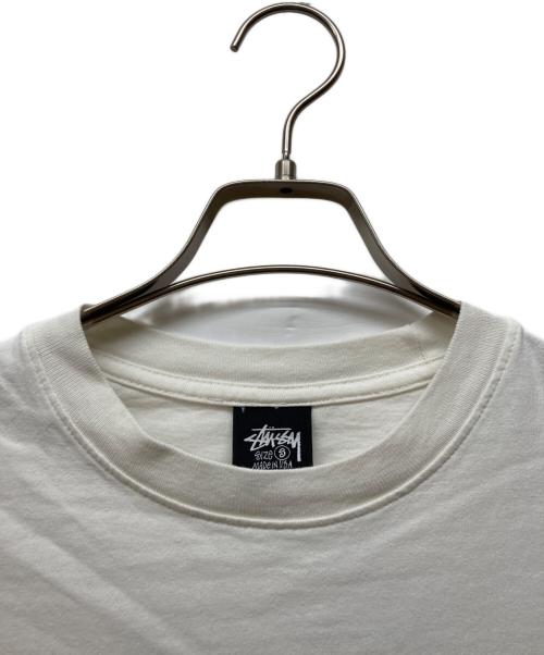 stussy（ステューシー）stussy (ステューシー) ビーチルーツピグメントダイドTシャツ ホワイト サイズ:Sの古着・服飾アイテム