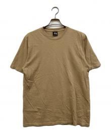 stussy（ステューシー）の古着「ピグメントダイバックロゴTシャツ」｜ベージュ