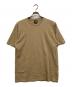 stussy（ステューシー）の古着「ピグメントダイバックロゴTシャツ」｜ベージュ