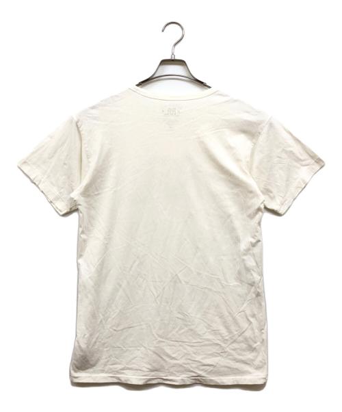 RRL（ダブルアールエル）RRL (ダブルアールエル) ロゴカットソー ホワイト サイズ:Mの古着・服飾アイテム