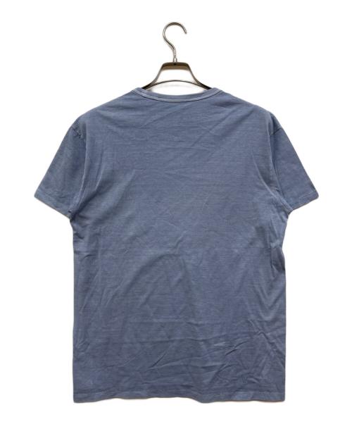 RRL（ダブルアールエル）RRL (ダブルアールエル) プリントカットソー スカイブルー サイズ:Ⅿの古着・服飾アイテム
