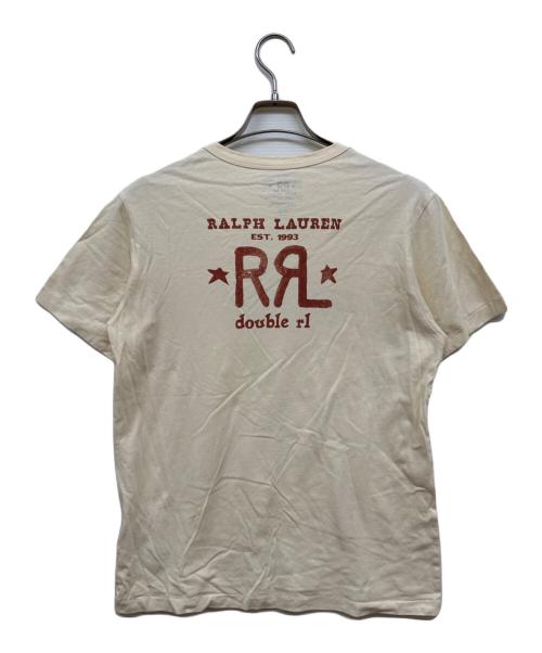 RRL（ダブルアールエル）RRL (ダブルアールエル) プリントカットソー イエロー サイズ:Ⅼの古着・服飾アイテム