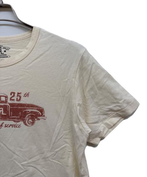 RRL（ダブルアールエル）RRL (ダブルアールエル) プリントカットソー イエロー サイズ:Ⅼの古着・服飾アイテム