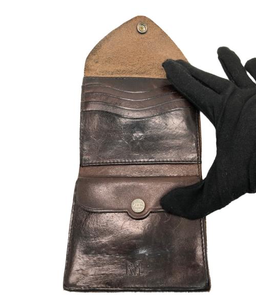 RRL（ダブルアールエル）RRL (ダブルアールエル) コンチョレザーウォレット ブラウンの古着・服飾アイテム