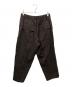 JIL SANDER (ジルサンダー) イージーウールワイドパンツ ブラウン サイズ:46：18000円