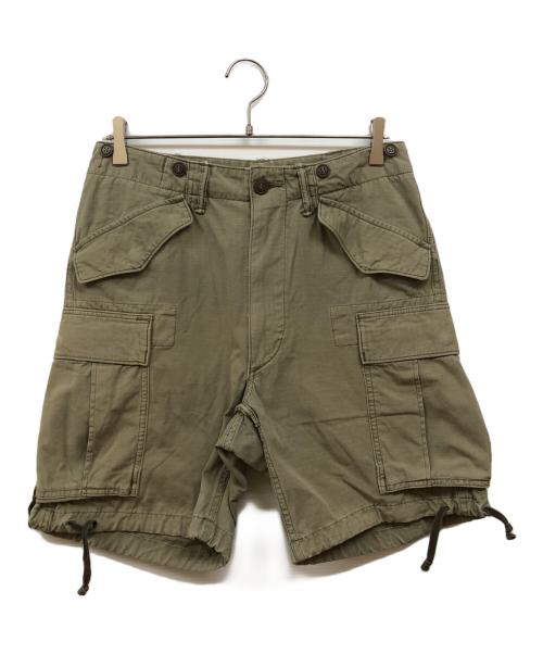 RRL（ダブルアールエル）RRL (ダブルアールエル) M-51 リップストップカーゴショーツ グリーン サイズ:W30の古着・服飾アイテム
